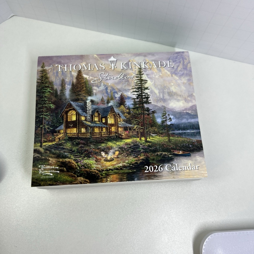 Thomas Kinkade Studios 2026 Day-to-Day Calendar Desktop Scenery Daily - Picture 6 of 10